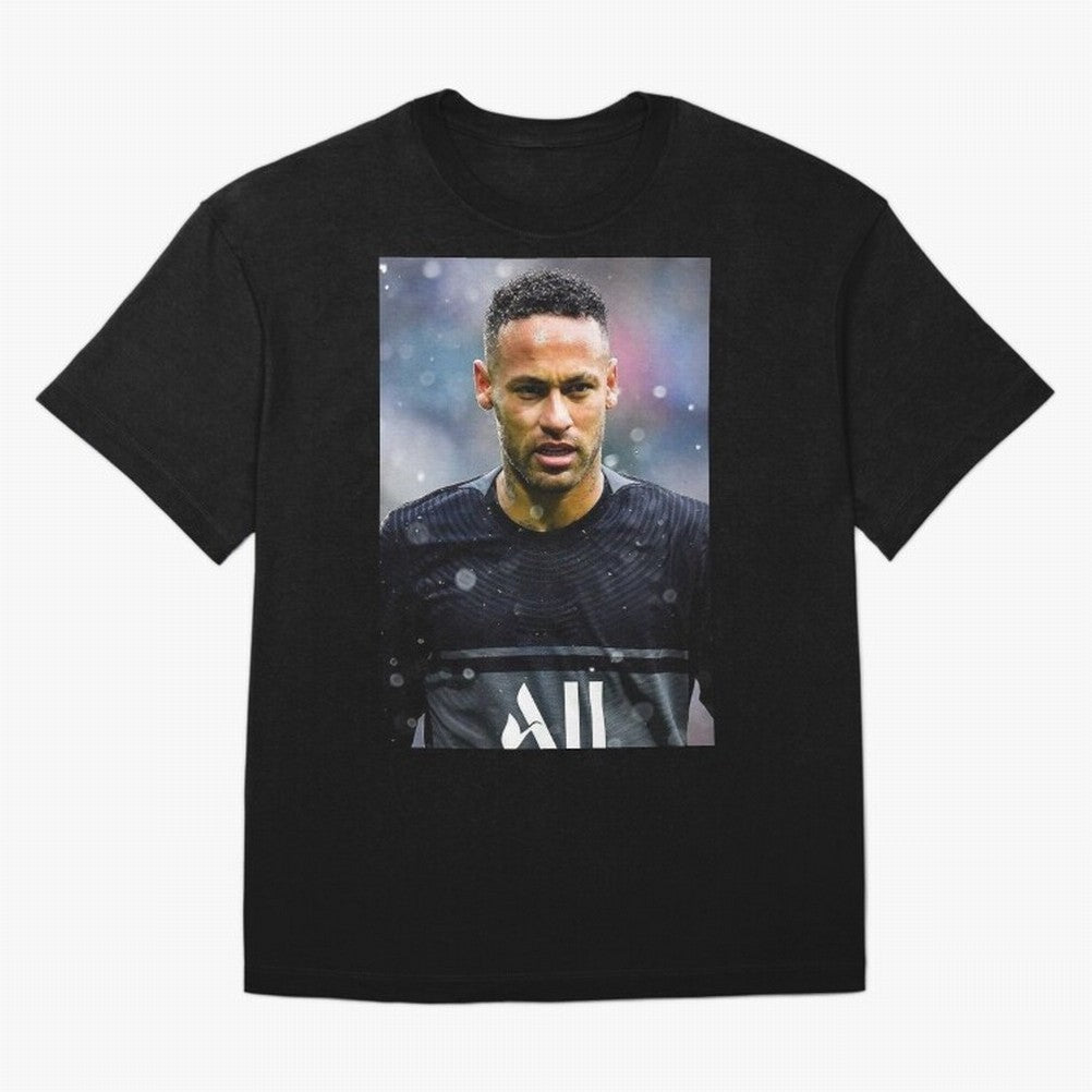 Neymar Jr Wallpaper Classic T-Shirt Stand with Global Football Passion for FIFA World Cup 2026, Capturing Cristiano Ronaldo, Portugal, Spain and Germany, Fan Favorite Moments, National Team Passion, Big Match Drama and Soccer History; Built for