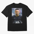 Neymar Jr Wallpaper Classic T-Shirt Stand with Global Football Passion for FIFA World Cup 2026, Capturing Cristiano Ronaldo, Portugal, Spain and Germany, Fan Favorite Moments, National Team Passion, Big Match Drama and Soccer History; Built for