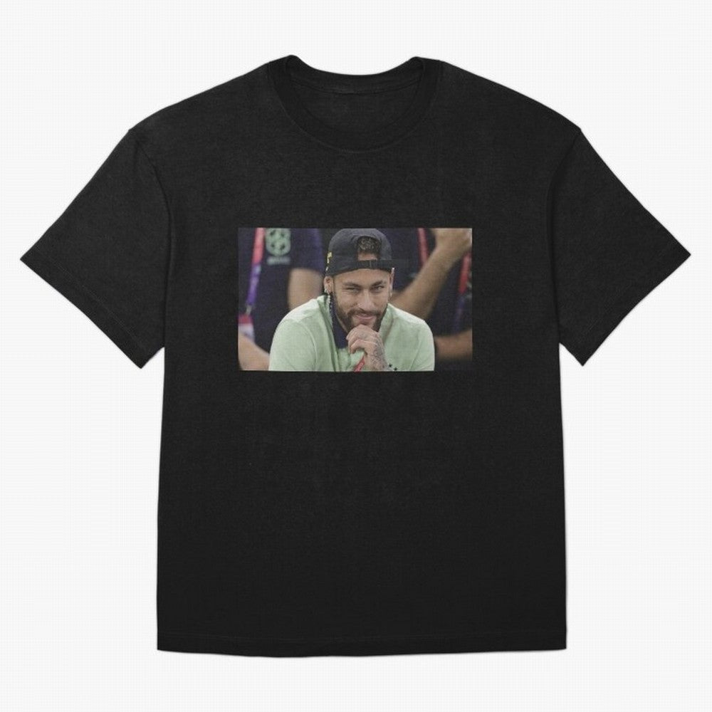 Neymar Jr Oversized T-Shirt Embrace Match Day Hype around FIFA World Cup 2026 USA Canada Mexico, Mbappe, England, France and Netherlands, Sports Nostalgia, International Competition, Famous Players and Unforgettable Victories; Great for Watch