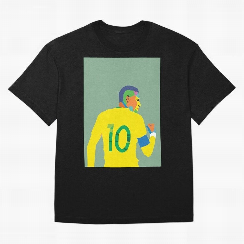 Neymar Jr Oversized T-Shirt Celebrate FIFA World Cup 2026 Spirit, Filled with Spain, Cristiano Ronaldo, Champion Mindset, Group Stage Buzz, Knockout Tension and Passionate Fan Culture; Ideal for Football Dads, Football Moms, Friends, Collectors and