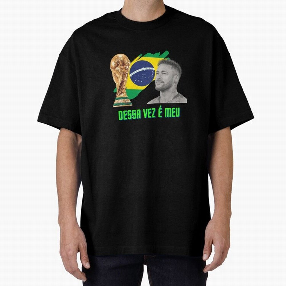 Neymar World Cup Classic T-Shirt Celebrate Football Dreams Across FIFA World Cup 2026 Group Stage Connected to CR7, Portugal, Spain and Germany Energy, Global Supporter Spirit, Legendary Goals, National Colors and Tournament Celebration; Great for