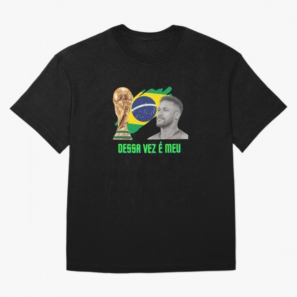 Neymar World Cup Classic T-Shirt Celebrate Football Dreams Across FIFA World Cup 2026 Group Stage Connected to CR7, Portugal, Spain and Germany Energy, Global Supporter Spirit, Legendary Goals, National Colors and Tournament Celebration; Great for