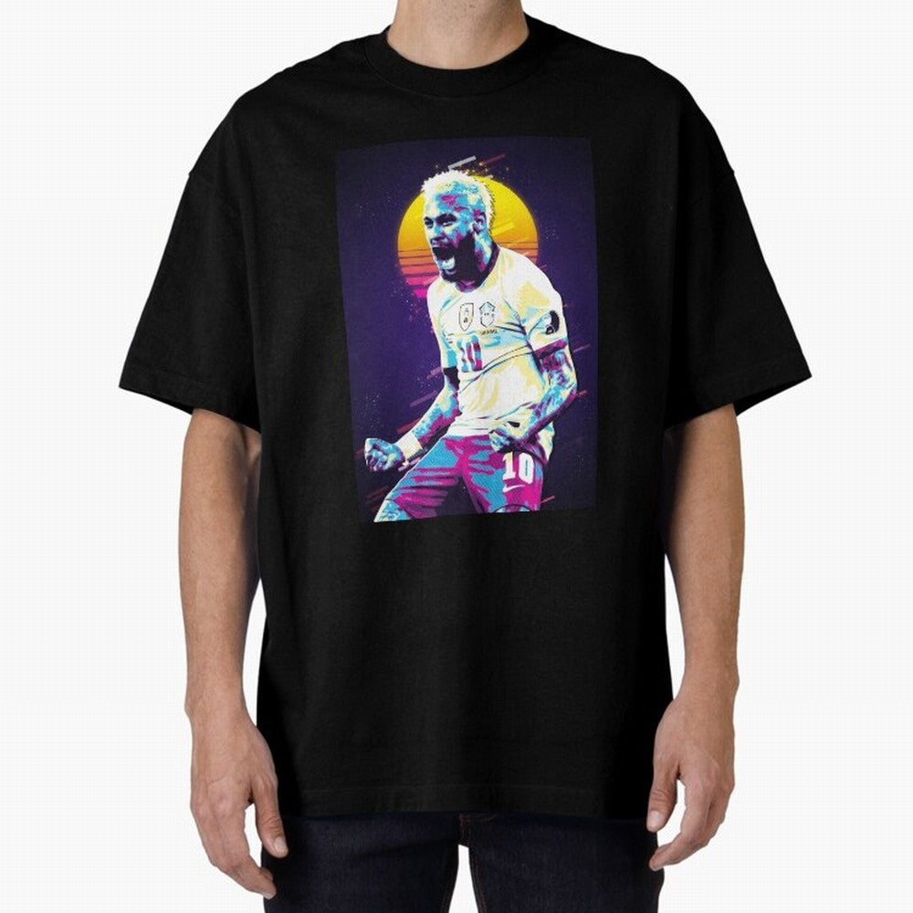 Neymar JR retro 80s Classic T-Shirt Feel the Trophy Chase of Match Day Hype around FIFA World Cup 2026, Messi, CR7 and Mbappe, Spain and Netherlands, Fan Favorite Moments, National Team Passion, Big Match Drama and Soccer History; Perfect for Fans,
