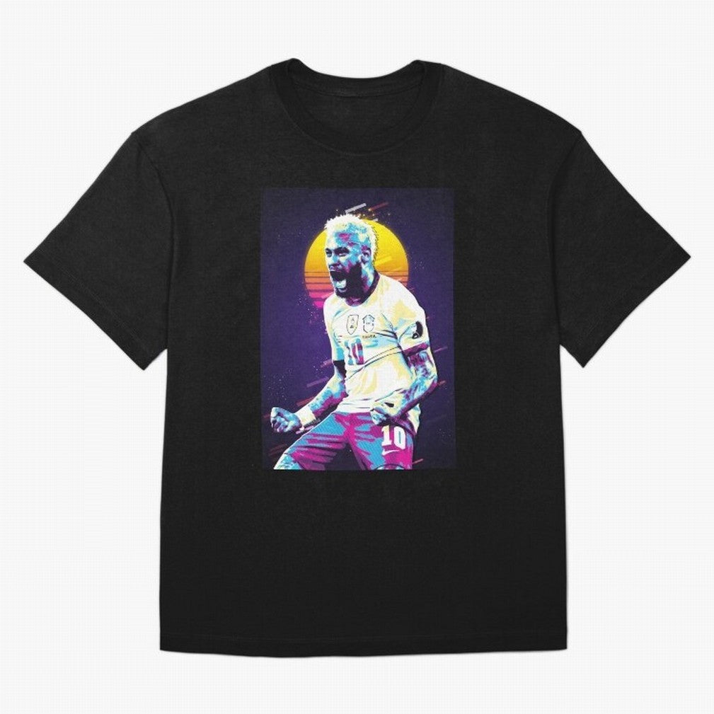 Neymar JR retro 80s Classic T-Shirt Feel the Trophy Chase of Match Day Hype around FIFA World Cup 2026, Messi, CR7 and Mbappe, Spain and Netherlands, Fan Favorite Moments, National Team Passion, Big Match Drama and Soccer History; Perfect for Fans,