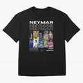 Neymar Jr. Collage Classic T-Shirt Support the Legends of FIFA World Cup 2026 Spirit, Driven by England, CR7, Soccer Culture, Superstar Moments, National Team Dreams and Competitive Fire; Made for Die Hard Supporters, Soccer Lovers, Game Day Photos