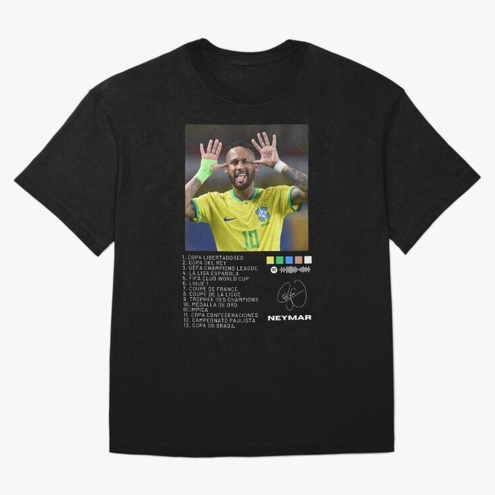 Neymar Brazil 10 Oversized T-Shirt Live for the Drama of Match Day Hype around FIFA World Cup 2026 Group Stage, Neymar, Argentina, France and Brazil, Tournament Hype, Historic Matchups, Family Viewing Parties and Global Sports Pride; Perfect for