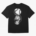 Neymar Jr. ¨C The Art of Balance Oversized T-Shirt Celebrate Unforgettable Nights in Match Day Hype around FIFA World Cup 2026 USA Canada Mexico, Cristiano Ronaldo, France and Portugal, Football History, Final Match Energy, Crowd Noise and Once in