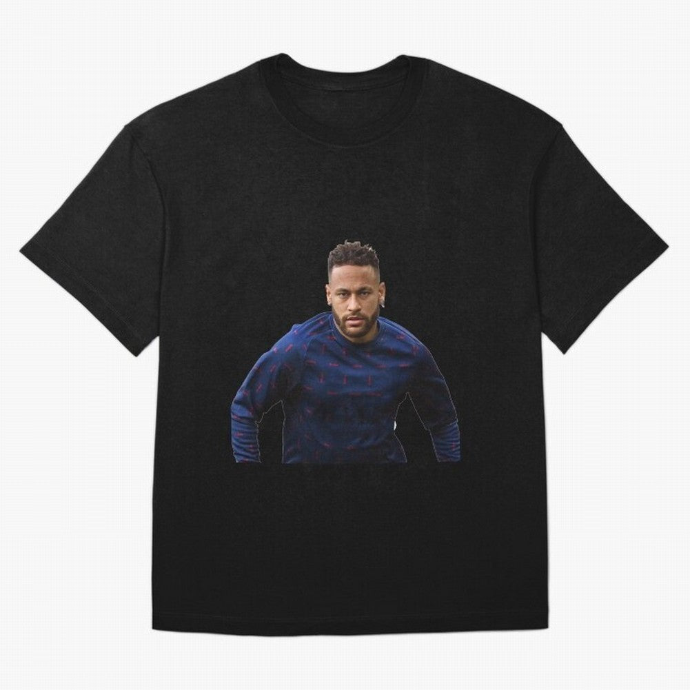Neymar Junior Sticker Oversized T-Shirt Show Up for the Glory of FIFA World Cup 2026 USA Canada Mexico for Fans of Messi and England, France and Netherlands, Bringing Global Supporter Spirit, Legendary Goals, National Colors and Tournament