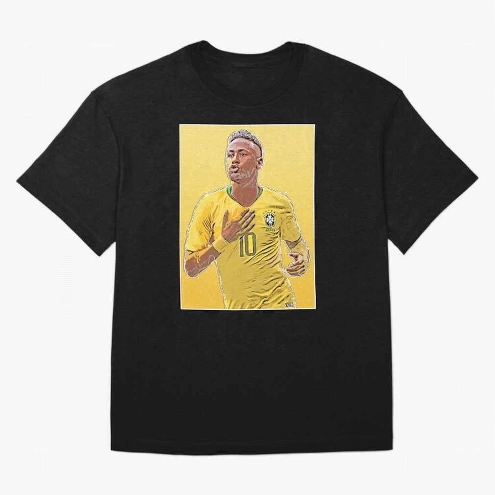 Neymar Oversized T-Shirt Follow Every Goal of the FIFA World Cup 2026 USA Canada Mexico Journey through Messi, Neymar and Mbappe Highlights, Brazil, Portugal and Argentina Pride, Match Day Excitement, Supporter Culture, Golden Goals and Global