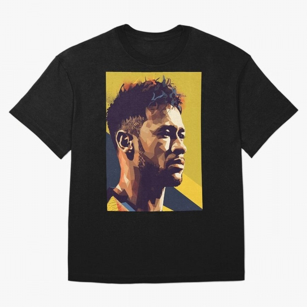Neymar Jr art Oversized T-Shirt Keep the Match Day Mood of Global Football Passion for FIFA World Cup 2026 USA Canada Mexico, Featuring Messi, England and Germany, Soccer Culture, Superstar Moments, National Team Dreams and Competitive Fire; Made