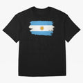 ARGENTINIAN FLAG PRINT Oversized T-Shirt Celebrate Unforgettable Nights in FIFA World Cup 2026 Spirit, Inspired by Argentina, France and Brazil, Cristiano Ronaldo, Stadium Memories, Football Loyalty, International Chants and Championship Tradition;