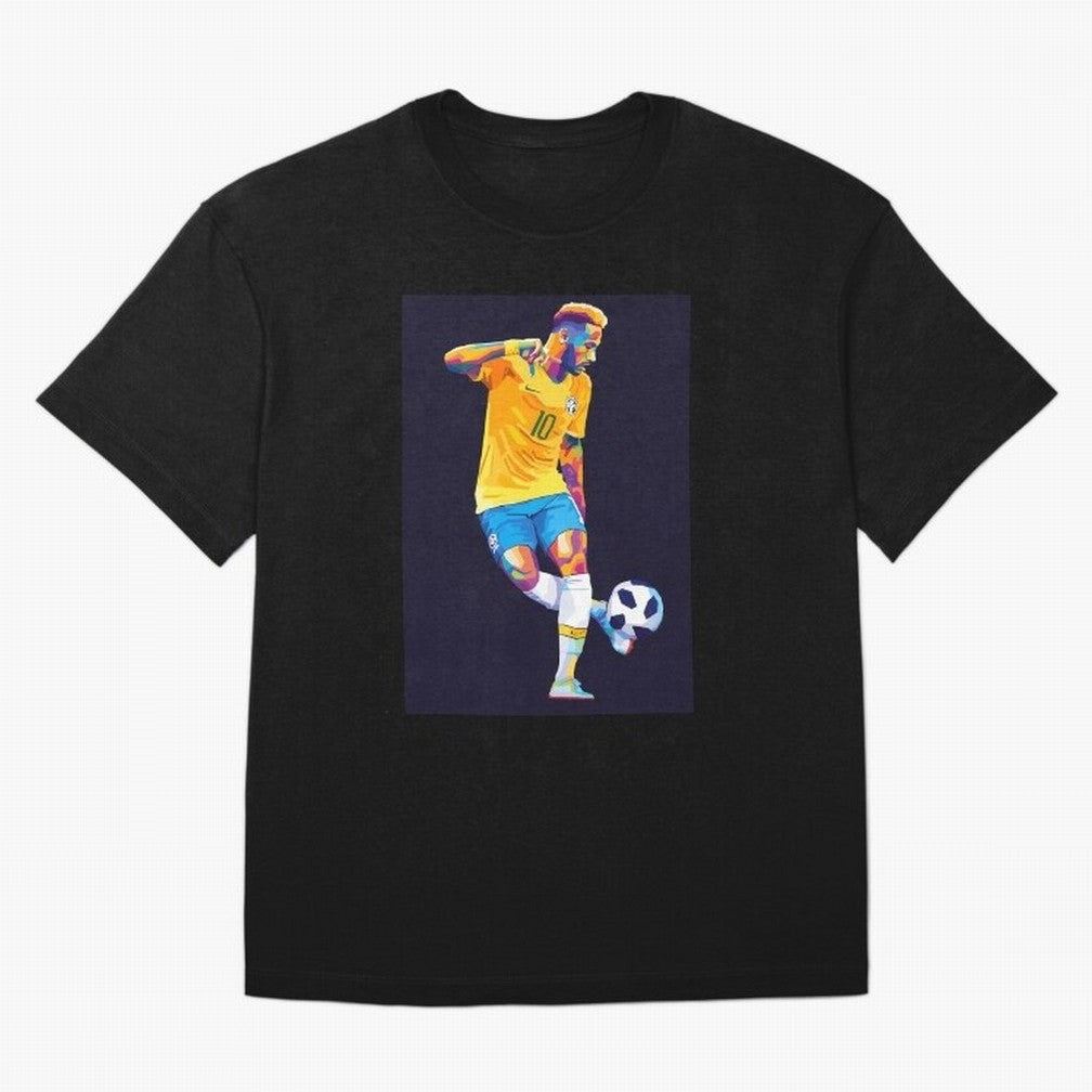 Neymar Jr Wpap pop art Oversized T-Shirt Embrace FIFA World Cup 2026 Group Stage Spirit, Filled with England, Cristiano Ronaldo, Football History, Final Match Energy, Crowd Noise and Once in a Lifetime Moments; Built for Supporters Chasing Trophy