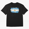 ARGENTINA FLAG WITH GOLDEN HEART Classic T-Shirt Follow the Final Road of the FIFA World Cup 2026 Group Stage Journey through Mbappe Highlights, England and Germany Pride, Classic Soccer Heritage, Championship Pressure, Fan Loyalty and