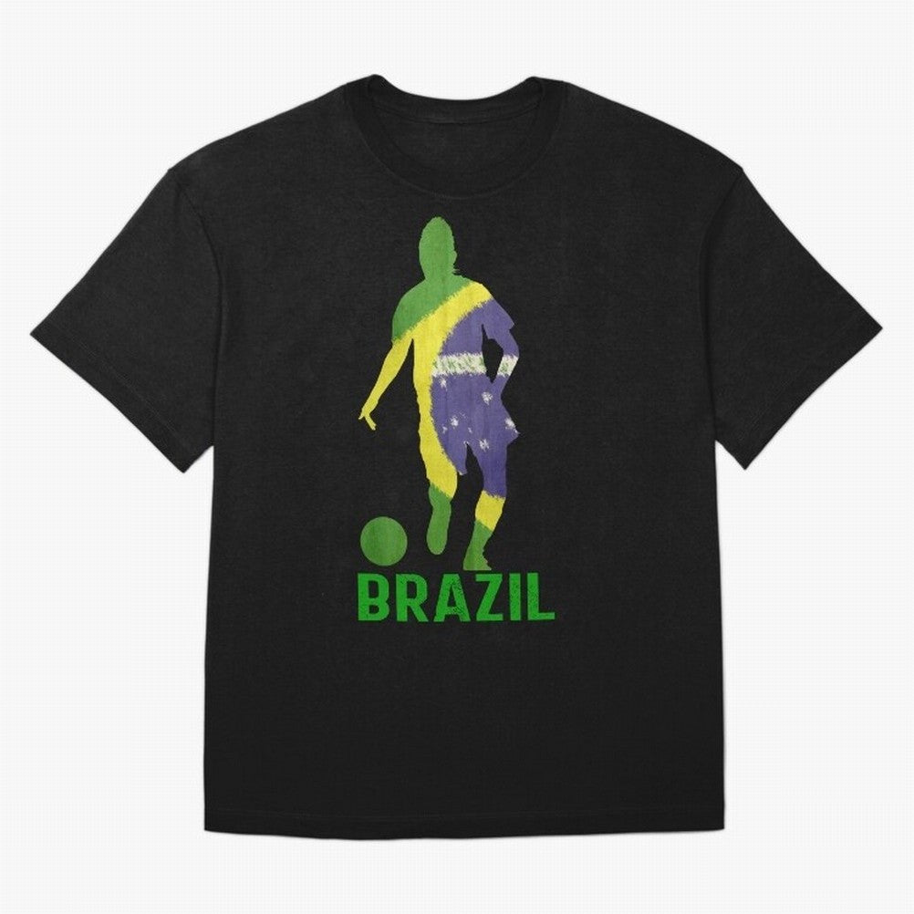 Brazil Essential T-Shirt Celebrate Unforgettable Nights in Match Day Hype around FIFA World Cup 2026, Haaland, France and Portugal, Classic Soccer Heritage, Championship Pressure, Fan Loyalty and International Pride; Made for Die Hard Supporters,