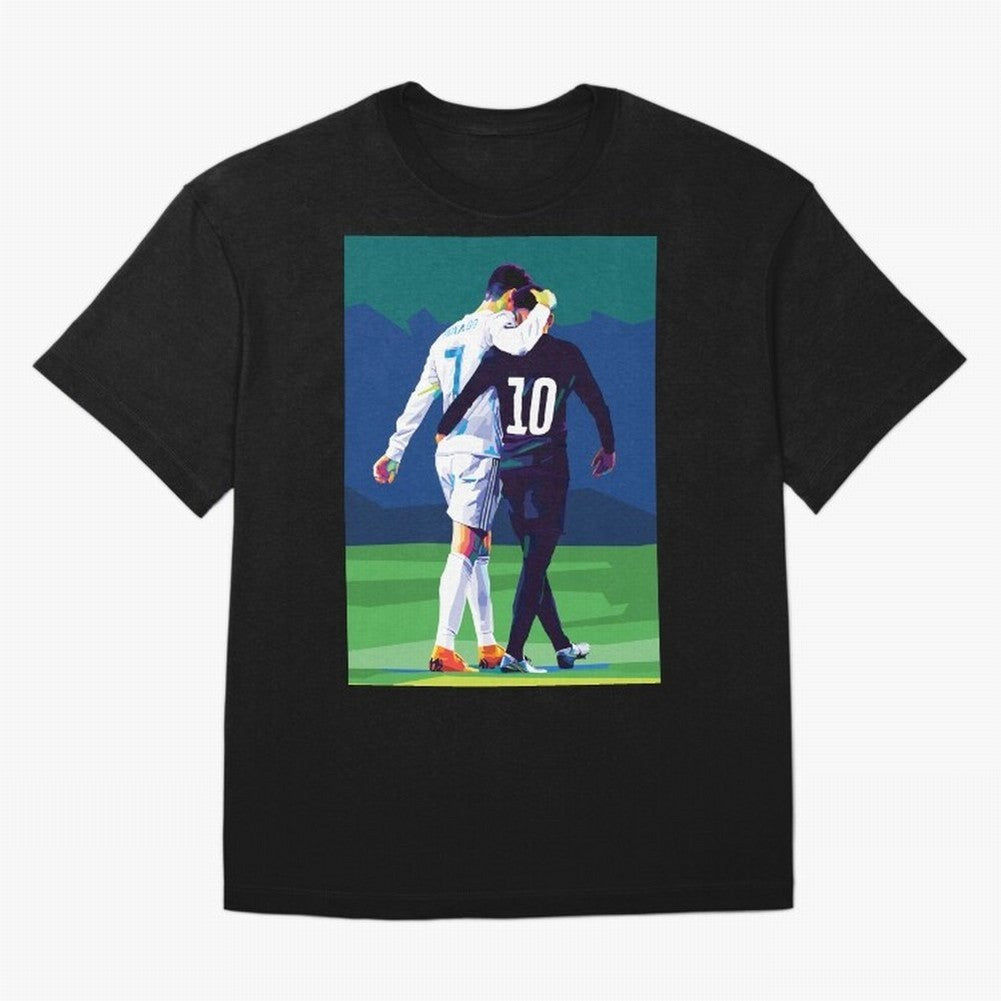 Ronaldo x Neymar Wpap Art Classic T-Shirt Turn Every Weekend Toward FIFA World Cup 2026 for Fans of CR7 and Portugal, Spain and Germany, Bringing Soccer Culture, Superstar Moments, National Team Dreams and Competitive Fire; Great for Supporters Who