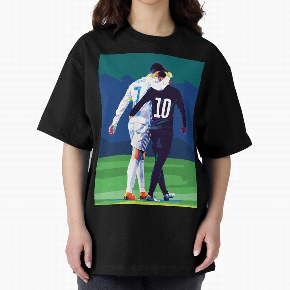 Ronaldo x Neymar Wpap Art Classic T-Shirt Turn Every Weekend Toward FIFA World Cup 2026 for Fans of CR7 and Portugal, Spain and Germany, Bringing Soccer Culture, Superstar Moments, National Team Dreams and Competitive Fire; Great for Supporters Who