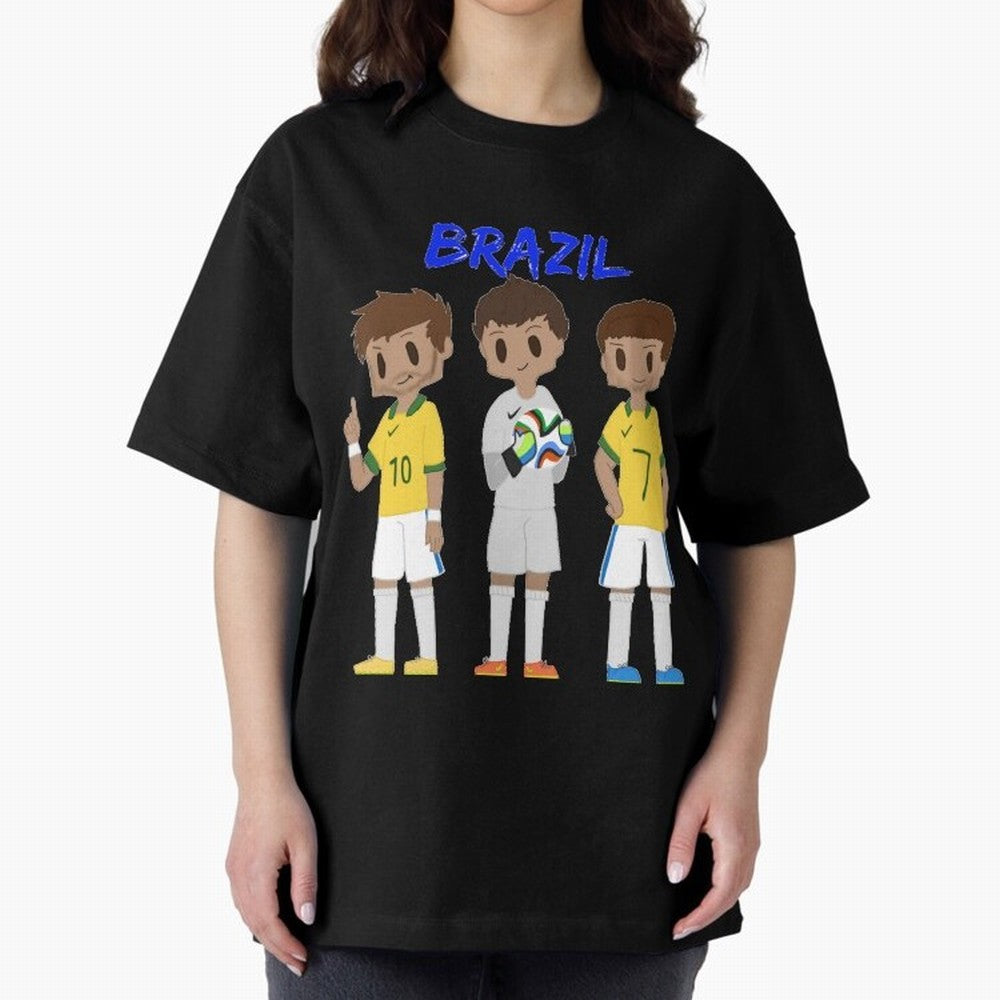 Brazil Essential T-Shirt Show Match Day Excitement for the FIFA World Cup 2026 Journey through Haaland and Mbappe Highlights, Spain and Netherlands Pride, Stadium Memories, Football Loyalty, International Chants and Championship Tradition; Made for