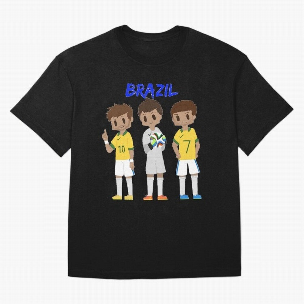 Brazil Essential T-Shirt Show Match Day Excitement for the FIFA World Cup 2026 Journey through Haaland and Mbappe Highlights, Spain and Netherlands Pride, Stadium Memories, Football Loyalty, International Chants and Championship Tradition; Made for