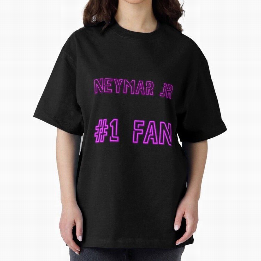 Neymar Jr #1 fan Oversized T-Shirt Stand Out with Spirit from the FIFA World Cup 2026 Group Stage Journey through CR7 and Messi Highlights, Netherlands Pride, Soccer Culture, Superstar Moments, National Team Dreams and Competitive Fire; Made for