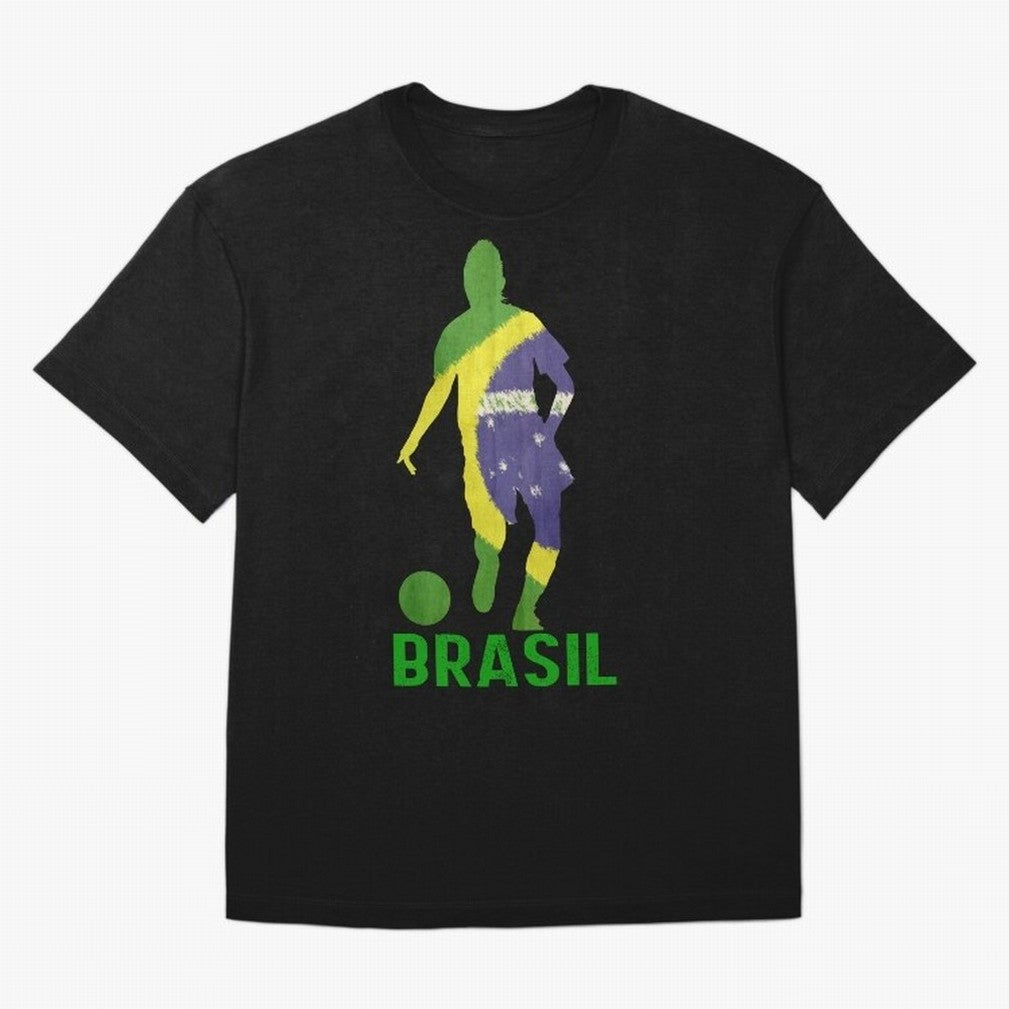 Brasil Essential T-Shirt Carry the Colors and Pride of Match Day Hype around FIFA World Cup 2026 USA Canada Mexico, Neymar, Haaland and Cristiano Ronaldo, France and Portugal, Classic Soccer Heritage, Championship Pressure, Fan Loyalty and