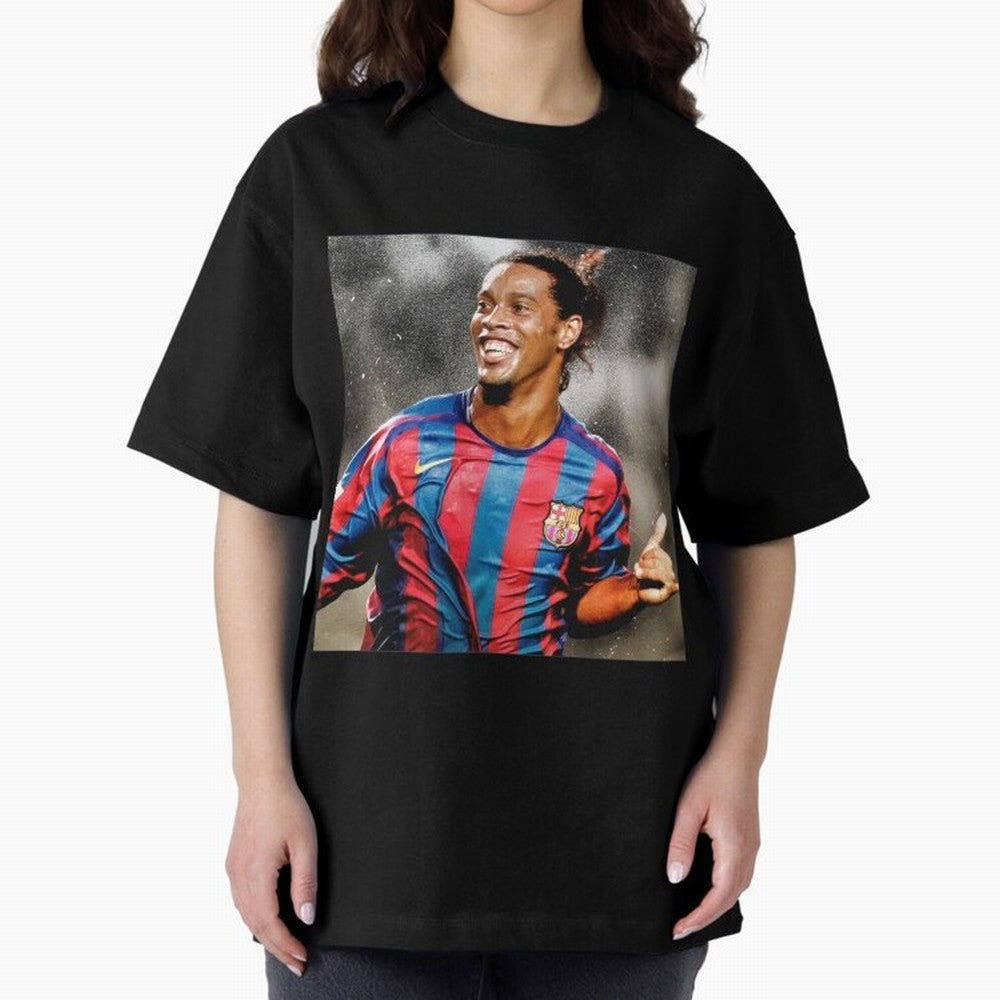 ronaldinho Classic T-Shirt Celebrate Classic Football Spirit in FIFA World Cup 2026 Group Stage Highlighting Neymar, Argentina and Brazil Energy, Football Passion, Legendary Performances, Festival Vibes and Supporter Community; Perfect for People