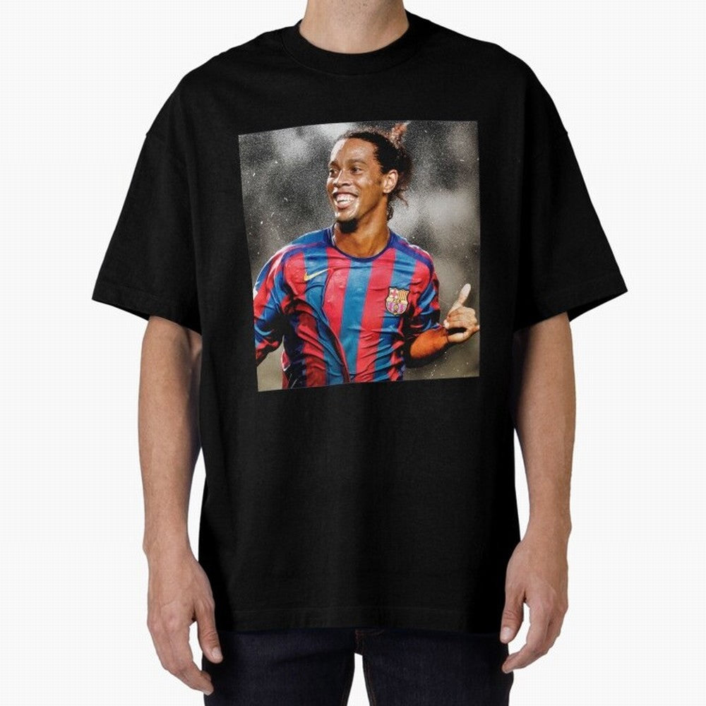 ronaldinho Classic T-Shirt Celebrate Classic Football Spirit in FIFA World Cup 2026 Group Stage Highlighting Neymar, Argentina and Brazil Energy, Football Passion, Legendary Performances, Festival Vibes and Supporter Community; Perfect for People