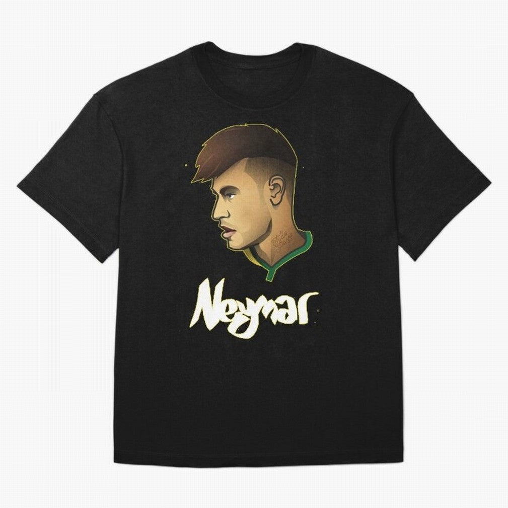 Neymar jr Team Brazil Oversized T-Shirt Relive the Noise and Pride of the FIFA World Cup 2026 USA Canada Mexico Journey through Neymar, Haaland and Cristiano Ronaldo Highlights, England Pride, Stadium Memories, Football Loyalty, International