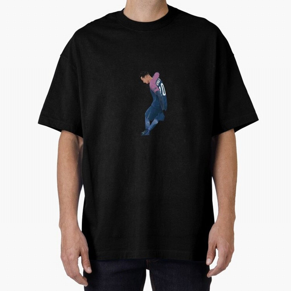 Brazilian Football Player Classic T-Shirt Show Fan Pride Across Global Football Passion for FIFA World Cup 2026, Centered on Haaland, England, Retro Football Energy, Iconic Rivalries, Trophy Chase Drama and Stadium Atmosphere; Perfect for People