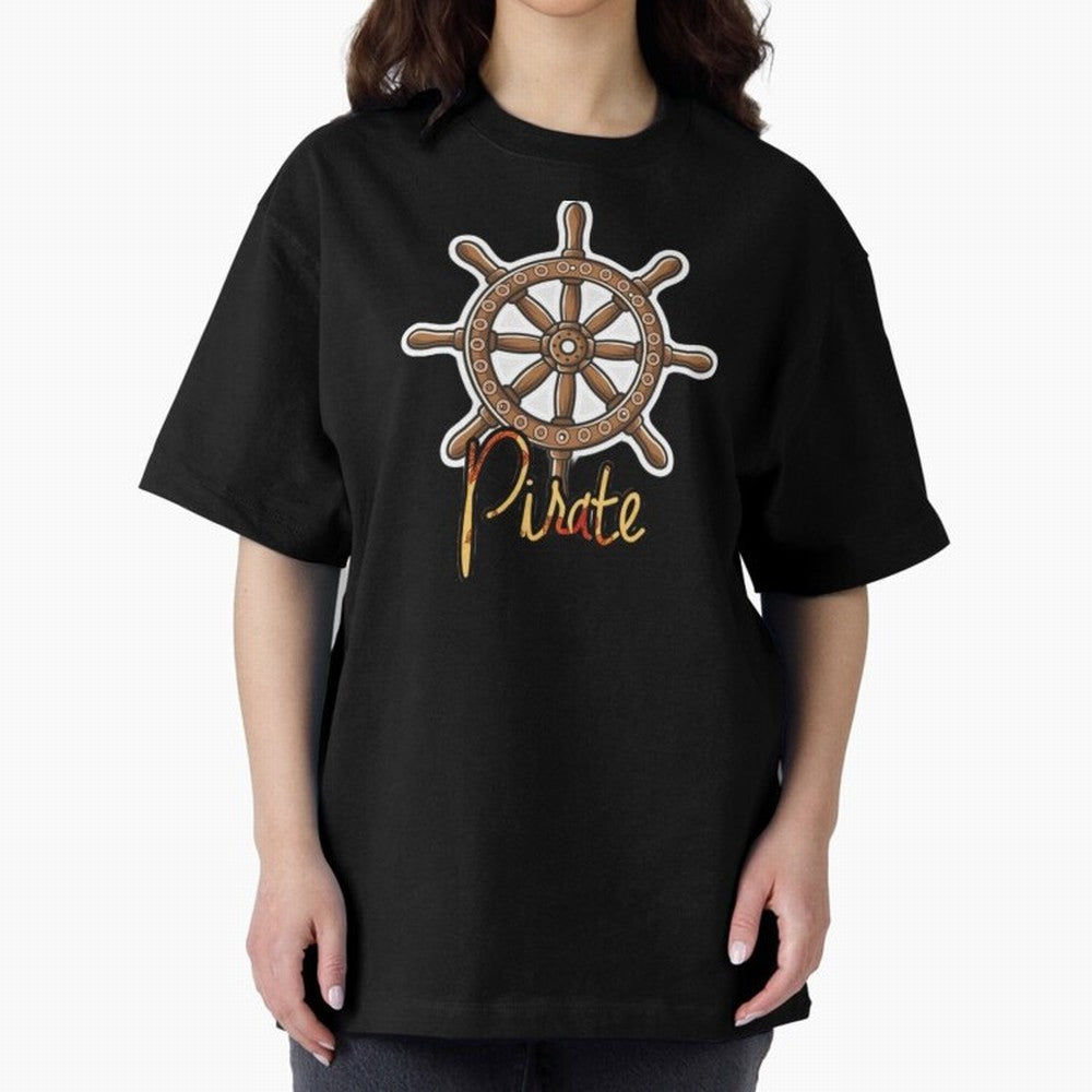 pirate, steering wheel, wheel, pirates of the Caribbean, Brandon brown, wooden, fashionista pop art, neymar jr art, Oversized T-Shirt Stand with FIFA World Cup 2026 Spirit, Driven by Germany, Messi, Retro Football Energy, Iconic Rivalries, Trophy