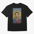 ronaldinho Oversized T-Shirt Mark the FIFA World Cup 2026 Group Stage Journey through Cristiano Ronaldo, Haaland and CR7 Highlights, Brazil, Portugal and Argentina Pride, Vintage Soccer Flavor, Modern Football Stars, National Flags and Final Night