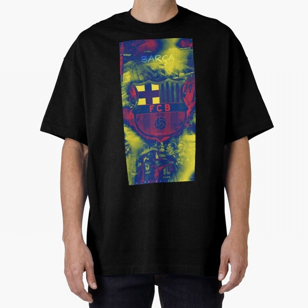 barcelona Oversized T-Shirt Carry FIFA World Cup 2026 USA Canada Mexico Centered on Neymar, Haaland and Cristiano Ronaldo, England, France and Netherlands Energy, Football Festival Excitement, Trophy Ambitions, Country Rivalries and Star Player