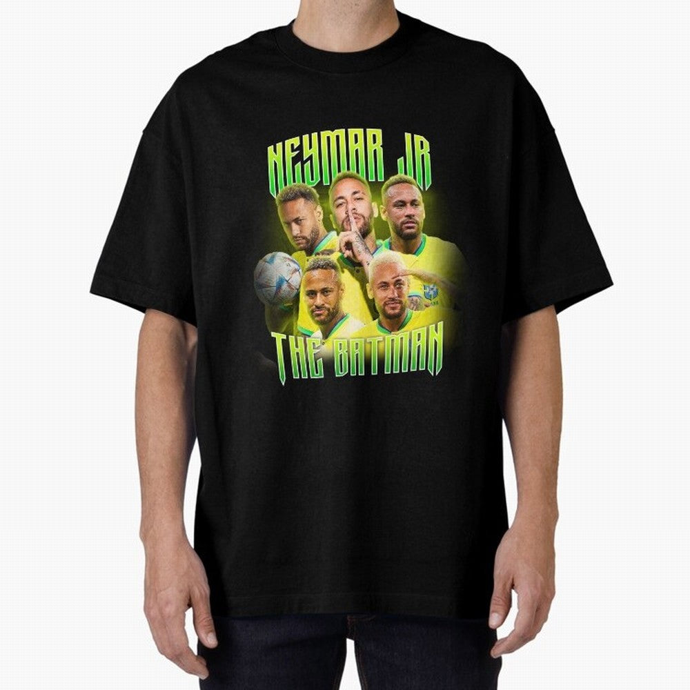 Neymar Jr Vintage Style Tee, Bootleg Tee, Bootleg T Shirt, Rap Tee Classic T-Shirt Show Match Day Excitement for FIFA World Cup 2026 USA Canada Mexico Spirit, Centered on Netherlands, Mbappe and Neymar, Tournament Hype, Historic Matchups, Family
