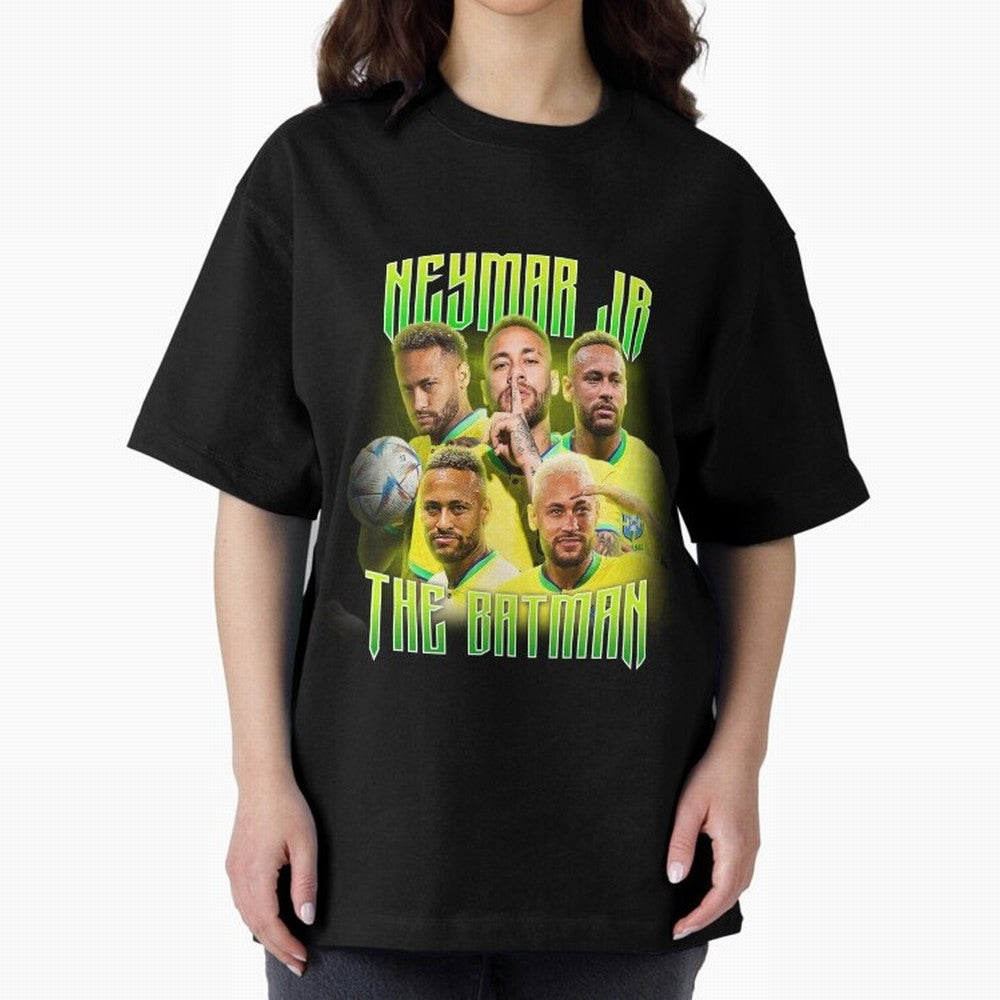 Neymar Jr Vintage Style Tee, Bootleg Tee, Bootleg T Shirt, Rap Tee Classic T-Shirt Show Match Day Excitement for FIFA World Cup 2026 USA Canada Mexico Spirit, Centered on Netherlands, Mbappe and Neymar, Tournament Hype, Historic Matchups, Family