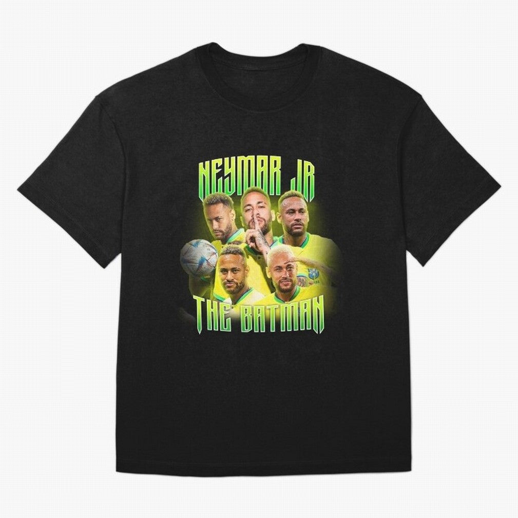 Neymar Jr Vintage Style Tee, Bootleg Tee, Bootleg T Shirt, Rap Tee Classic T-Shirt Show Match Day Excitement for FIFA World Cup 2026 USA Canada Mexico Spirit, Centered on Netherlands, Mbappe and Neymar, Tournament Hype, Historic Matchups, Family