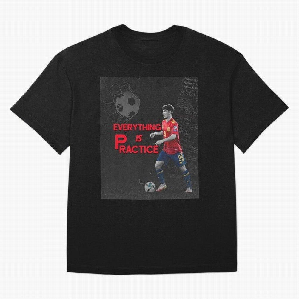 Pablo Gavi Oversized T-Shirt Feel Global Football Passion for FIFA World Cup 2026, Inspired by Cristiano Ronaldo, Portugal, Spain and Germany, Retro Football Energy, Iconic Rivalries, Trophy Chase Drama and Stadium Atmosphere; Perfect for People