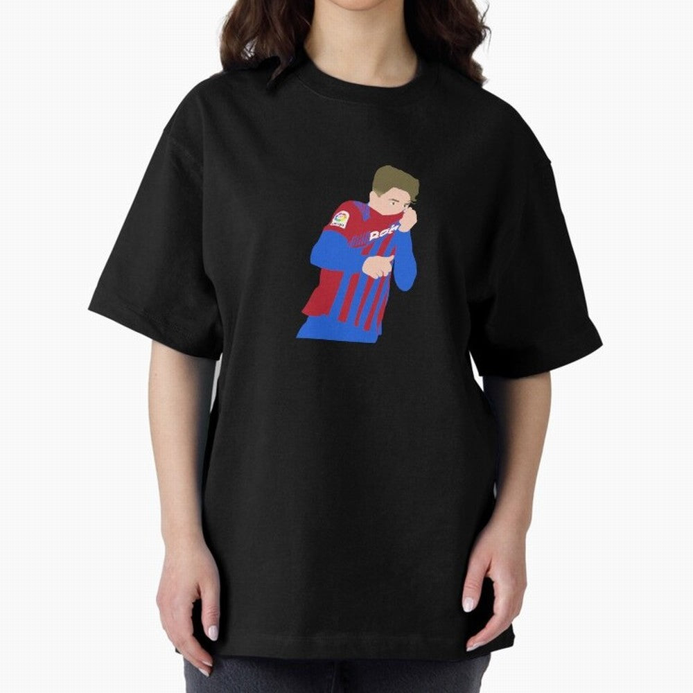 Gavi Barcelona Oversized T-Shirt Bring Retro Soccer Energy to the FIFA World Cup 2026 USA Canada Mexico Journey through CR7 and Messi Highlights, England, France and Netherlands Pride, Global Supporter Spirit, Legendary Goals, National Colors and