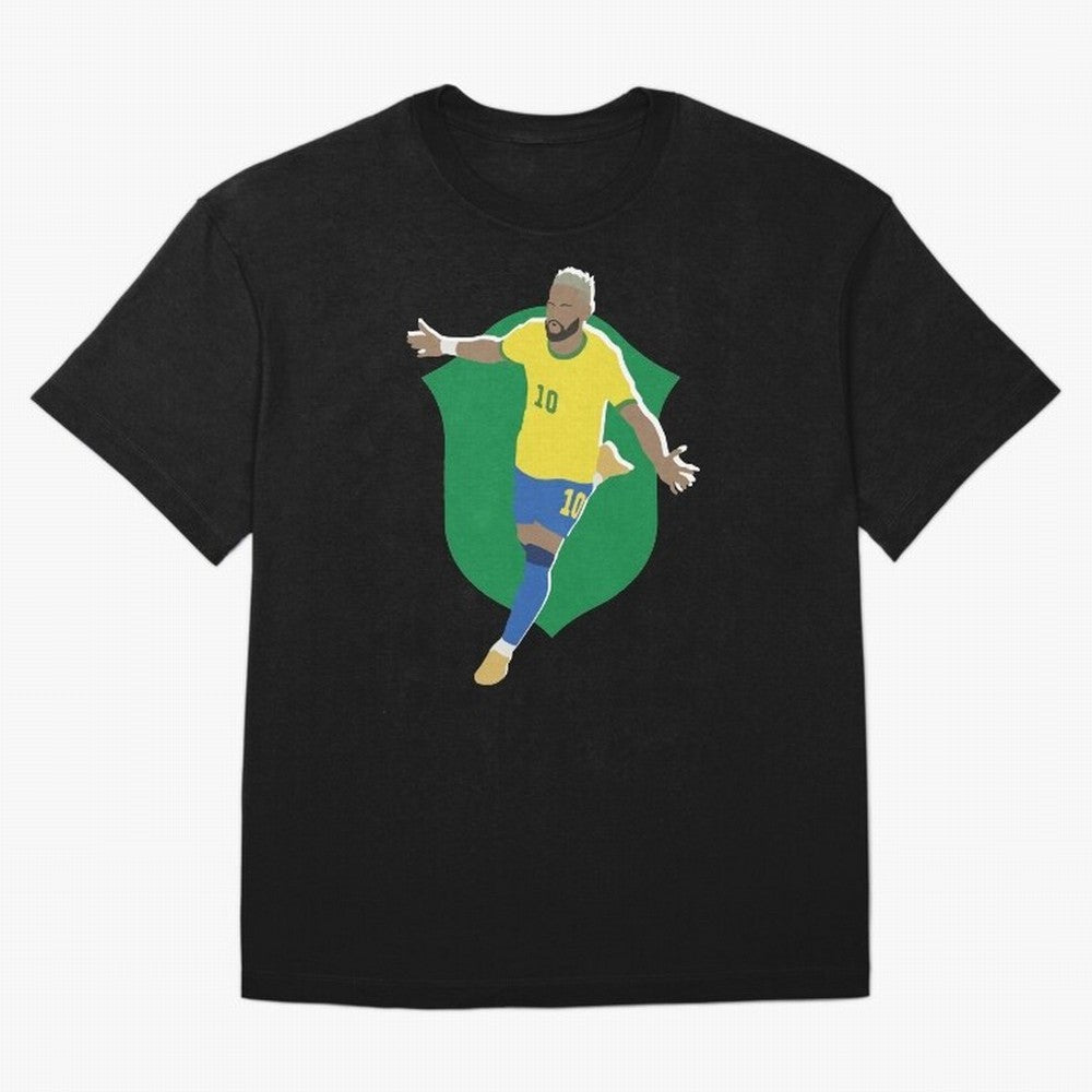 Neymar Jr Brazil Superstar Copa America Active T-Shirt Cheer for the FIFA World Cup 2026 Group Stage Journey through Haaland and Mbappe Highlights, England Pride, Global Supporter Spirit, Legendary Goals, National Colors and Tournament Celebration;