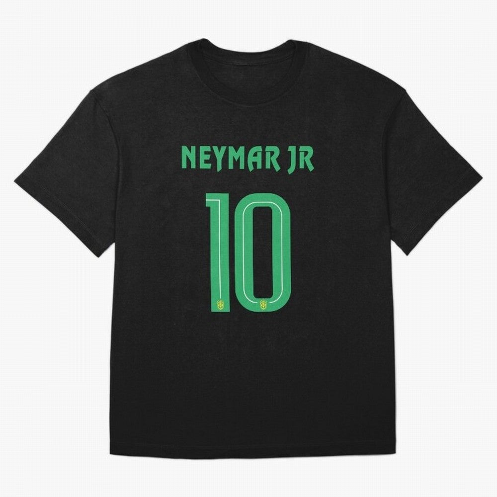 Brazil Neymar Jr 10 Shirt 2022-2023 Custom print Classic T-Shirt Follow Global Football Passion for FIFA World Cup 2026 USA Canada Mexico, with Cristiano Ronaldo, Argentina, France and Brazil, Supporter Pride, Iconic Celebrations, Legendary Names