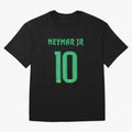 Brazil Neymar Jr 10 Shirt 2022-2023 Custom print Classic T-Shirt Follow Global Football Passion for FIFA World Cup 2026 USA Canada Mexico, with Cristiano Ronaldo, Argentina, France and Brazil, Supporter Pride, Iconic Celebrations, Legendary Names