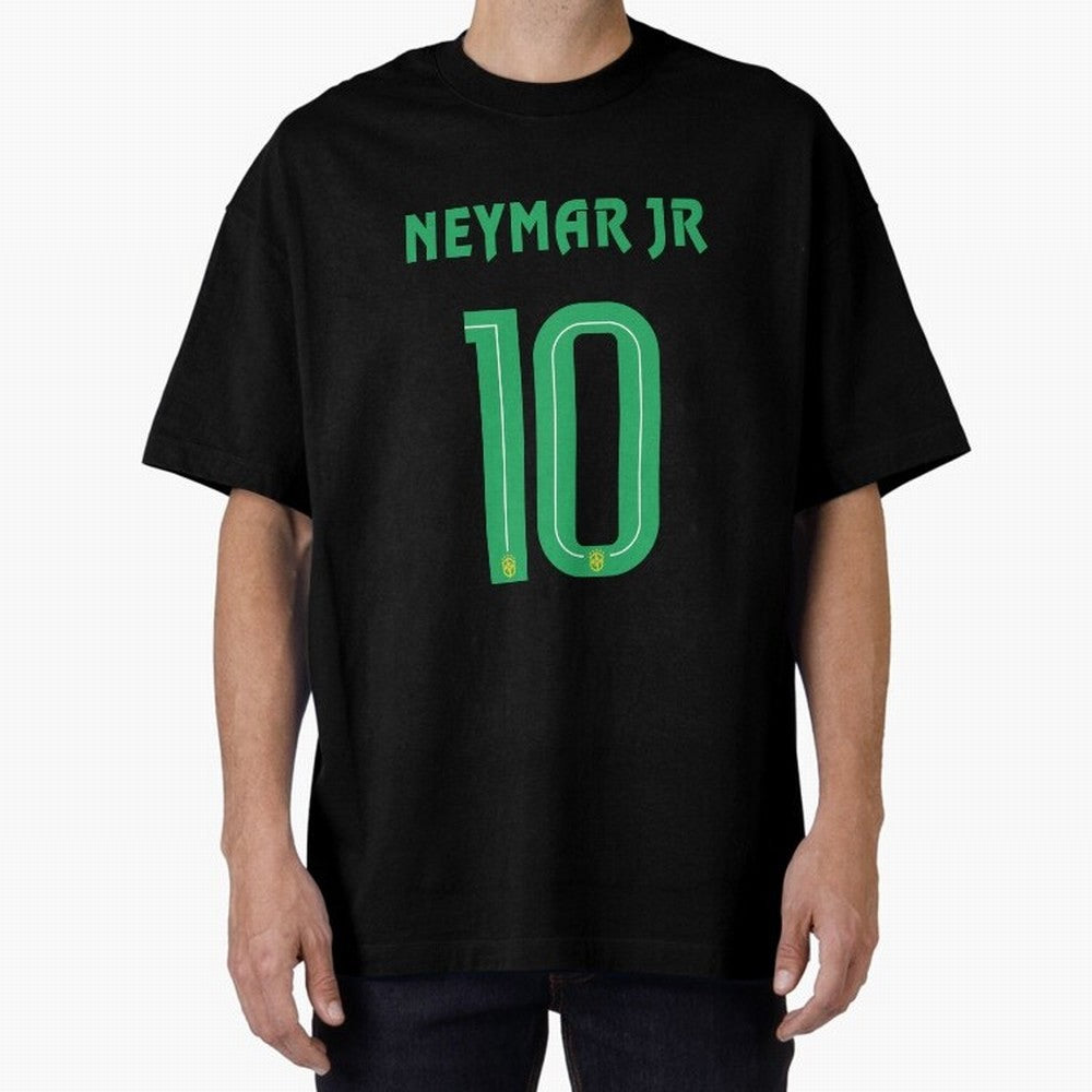 Brazil Neymar Jr 10 Shirt 2022-2023 Custom print Classic T-Shirt Follow Global Football Passion for FIFA World Cup 2026 USA Canada Mexico, with Cristiano Ronaldo, Argentina, France and Brazil, Supporter Pride, Iconic Celebrations, Legendary Names