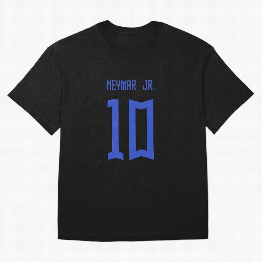 Neymar Jr Brazil White Jersey 2023 Oversized T-Shirt Join Supporters Worldwide for Global Football Passion for FIFA World Cup 2026 Group Stage, Connected to Messi and Cristiano Ronaldo, Brazil, Championship Spirit, Famous Goals, Roaring Crowds and