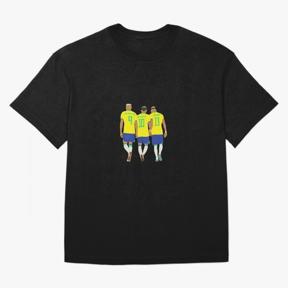 brazil soccer players Oversized T-Shirt Join Supporters Worldwide for FIFA World Cup 2026 Driven by CR7 and Messi, Argentina, France and Brazil Energy, Classic Soccer Heritage, Championship Pressure, Fan Loyalty and International Pride; Ideal for