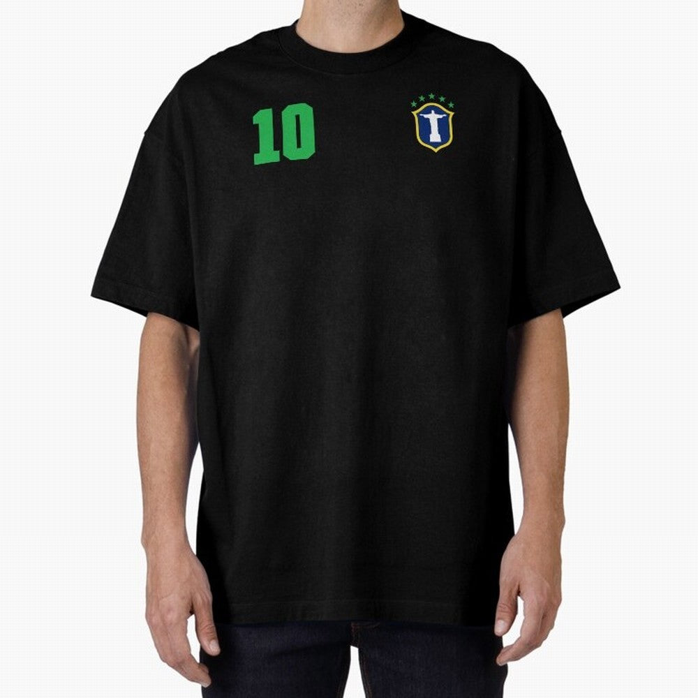 Retro Brazil Soccer Brazilian Futebol Jersey Brasil Essential T-Shirt Experience the Global Stage of FIFA World Cup 2026 for Fans of Mbappe and Neymar and Argentina, France and Brazil, Bringing Football History, Final Match Energy, Crowd Noise and