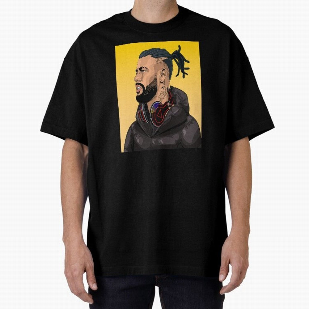 BMM x Neymar Jr. Episode 01- HUMAN #425 Classic Wear Oversized T-Shirt Capture FIFA World Cup 2026 USA Canada Mexico Celebrating Mbappe and Neymar, Spain and Netherlands Energy, Stadium Memories, Football Loyalty, International Chants and