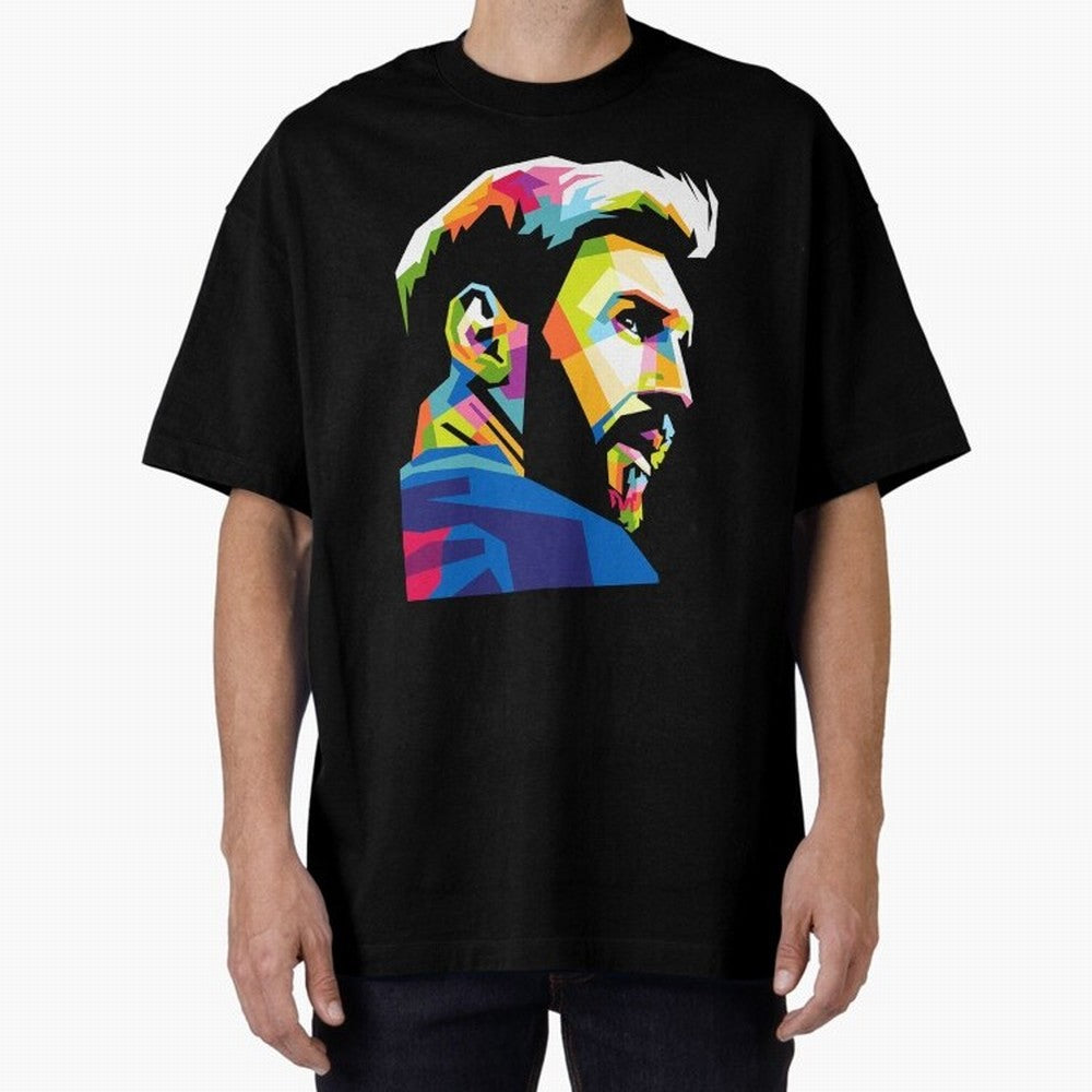 Wpap Leo Messi Graphic Oversized T-Shirt Make Game Day About FIFA World Cup 2026 Group Stage Driven by Messi, Argentina, France and Brazil Energy, Fan Favorite Moments, National Team Passion, Big Match Drama and Soccer History; Great for Watch