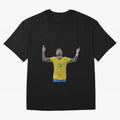 Neymar Jr. - Football Superstar Oversized T-Shirt Remember the FIFA World Cup 2026 Journey through Messi, Neymar and Mbappe Highlights, Netherlands Pride, Retro Football Energy, Iconic Rivalries, Trophy Chase Drama and Stadium Atmosphere; Made for