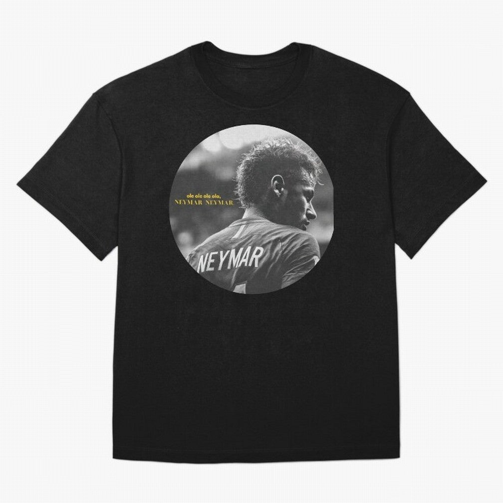 Neymar Ole Ole Ole Premium T-Shirt Feel the Heartbeat of FIFA World Cup 2026 USA Canada Mexico for Fans of CR7 and Messi and Argentina, France and Brazil, Bringing Game Day Rituals, Football Legends, Country Pride and the Road to the Final; Perfect