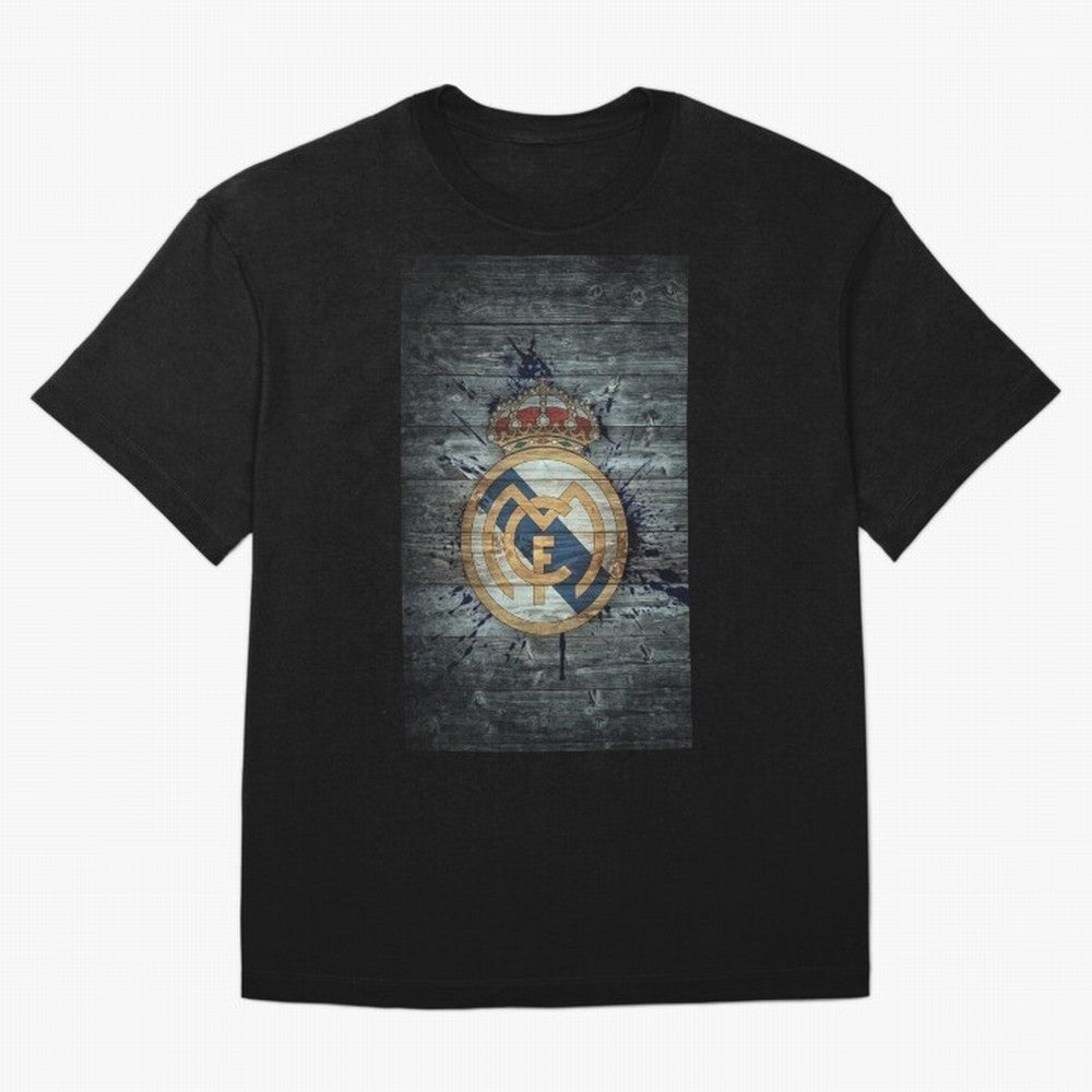 King Madrid Graphic T-Shirt Honor Football Greatness during Global Football Passion for FIFA World Cup 2026 USA Canada Mexico, Celebrating Messi, CR7 and Mbappe, Portugal, Spain and Germany, Sports Nostalgia, International Competition, Famous