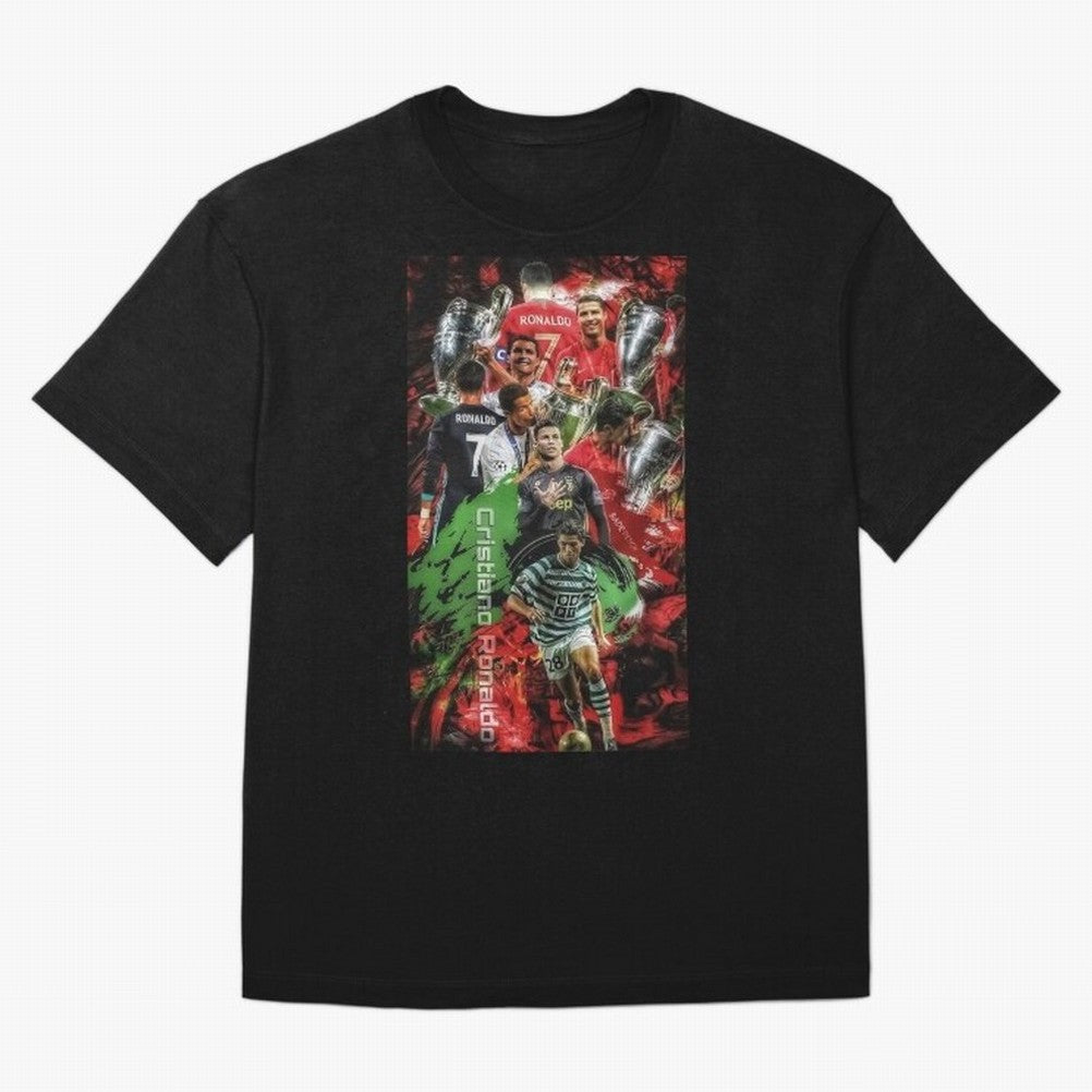 Goat cr7 Premium T-Shirt Follow the Road to FIFA World Cup 2026 Spirit, Made for Spain and Netherlands, CR7 and Messi, Supporter Pride, Iconic Celebrations, Legendary Names and Global Match Day Energy; Ideal for Fans Who Follow Messi, Cristiano