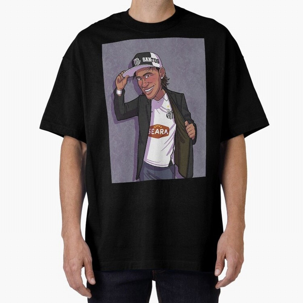 Neymar drafted Graphic T-Shirt Represent Match Day Hype around FIFA World Cup 2026 Group Stage, Messi, Neymar and Mbappe, England, Football History, Final Match Energy, Crowd Noise and Once in a Lifetime Moments; Great for Watch Parties, Sports